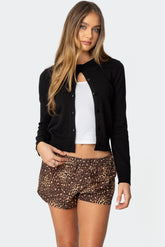 Classic Button-Front Cardigan